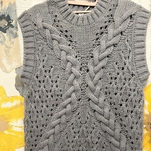 Zara Mohair blend sweater vest - Small